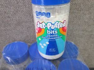 6- 3 oz Jet Puffed Bits...