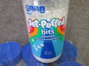 6- 3 oz Jet Puffed Bits...