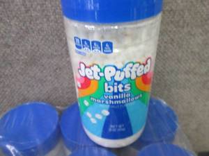 6- 3 oz Jet Puffed Bits...
