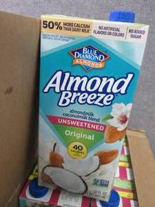 12- 32 oz Almond Breeze Almond Milk...
