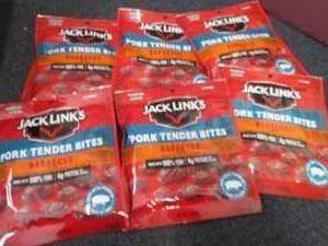 6- 2.85 oz Jack Links Barbecue Pork...