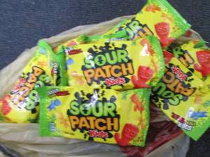 12- 2 oz Sour Patch Kids...