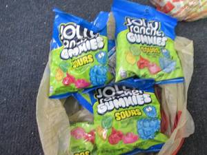 6- 6.5 oz Jolly Ranchers Sours Gumm...