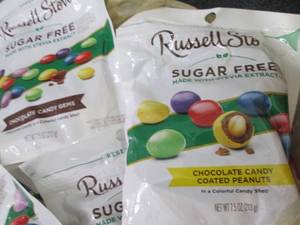 6- 7.5 oz Russell Stover Sugar Free...