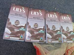 6- 2.8 oz Lilys Sea Salt Extra Dar...