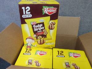 4- 12ct 1 oz Pks Keebler Fudge Stri...