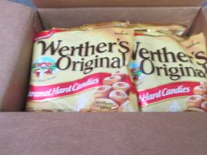 12-5.5 oz Bags Werthers Original...