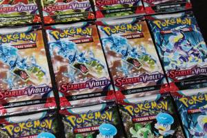 lot 30 image: Pokemon Scarlet & Violet Base Set Unopened Pack Lot  12 Packs