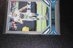 lot 61 image: 2019 Playbook Platinum TJ Hockenson #121 Rookie Card 4349  Only 49 Exist