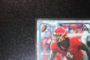 lot 70 image: 2021 Pro Set Power Nolan Smith Autograph Rookie Card 2399  Only 99 Exist