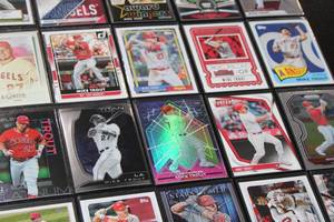 lot 80 image: Mike Trout Baseball Card Lot  20 Different Cards