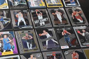 lot 83 image: Nikola Jokic Basketball Card Lot  20 Different Cards