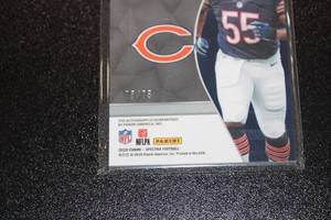 lot 95 image: 2020 Spectra Lance Briggs Autograph #S-LB 7575  Only 75 Exist