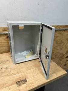 lot 76 image: HOFFMAN CSD16128SPL Industrial Single Door Control Panel Enclosure