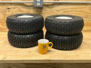 lot 86 image: Lot of 4- 15X6.00-6 Tires