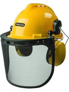 lot 59 image: OREGON Chainsaw Safety Protective Helmet with Visor Combo Set (02062421)
