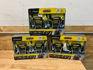 lot 18 image: SMARTSTRAPS Case of3- 20 ft Commercial Ratchet Tie Downs