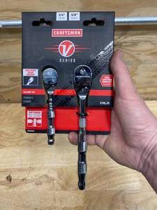 lot 43 image: CRAFTSMAN 14 Ratchet and 38 Ratchet Set 02072312