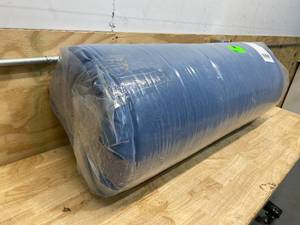 lot 49 image: Twin Size 9 Futon Mattress Poly Solid Indoor - Wedge Wood