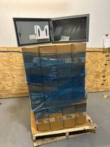 lot 134 image: SAGINAW CONTROL & ENGINEERING Pallet of 24- Electrical Enclosures