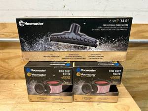 lot 146 image: VOCMASTER Floor Brush with 2 Fine Dust Filters