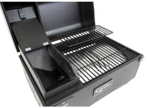 lot 3A image: COUNTRY SMOKERS Portable Traveler 256-Sq in Black Pellet Grill