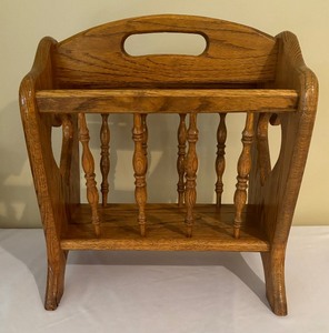 lot 54 image: Wooden Literature Stand