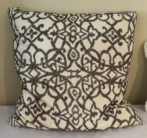 lot 62 image: Two Bedazzled Accent Pillows