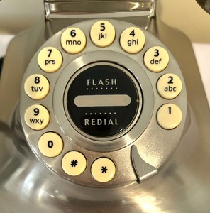 lot 77 image: Decorative Rotary  Phone