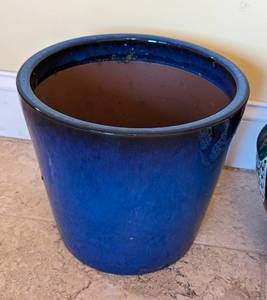 lot 42 image: Three Decorative Ceramic Planters