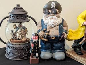 lot 45 image: Assorted Fisherman  Captain Figurines