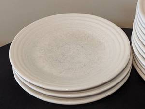 lot 159 image: White Fiesta Dish Set