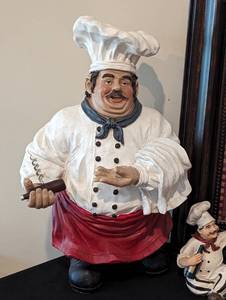 lot 170 image: Chef Theme Wall Decor and Figurines