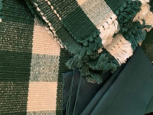 lot 109 image: Fun Scottish and Irish Themed Decor Including Napkins, Placemats, and Scotland Forever Wood Sign and More