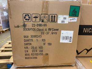 RV Cover Class A Grey 37 33