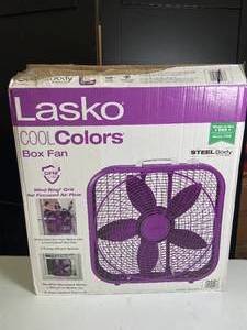 Purple Box Fan
