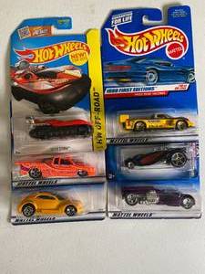 Hot Wheels Cars - 6-Pack