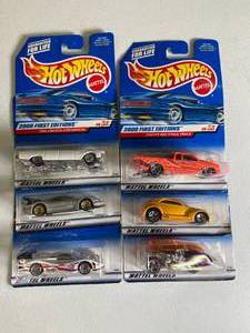 Collectors Edition Hot Wheels Cars - 6-Pack