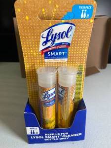 Lysol Smart Cleaner Bottle 2 Refills - 8-Pack