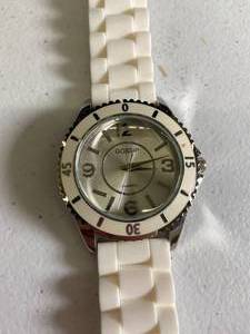 White Designer Watch