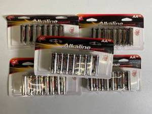 16 AA Alkaline Super Cell Batteries - 5-Pack