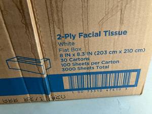 lot 145 image: Facial Tissue