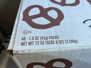 lot 35 image: Snyders Mini Pretzels