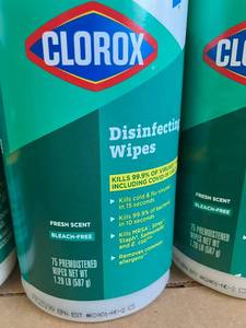 lot 54 image: Clorox Disinfecting Wipes