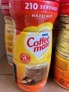 lot 62 image: Hazelnut Coffeemate Creamer