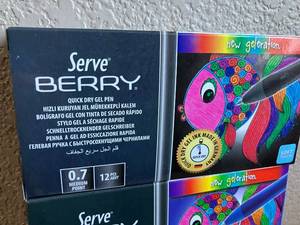 lot 90 image: Quick Dry Gel Pens