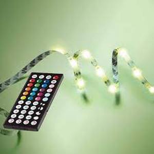 lot 107 image: 24.6 Strip Light with Sound Reactive Technology - West & Arrow