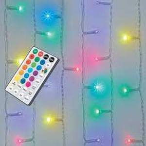 lot 108 image: 5 x 3.5 LED Curtain String Light - West & Arrow