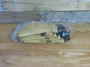 lot 148 image: Durable Cowhide Work Gloves - Large - 2 pack
