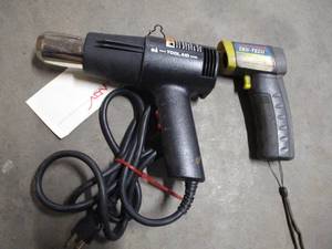 Heat gun and senser